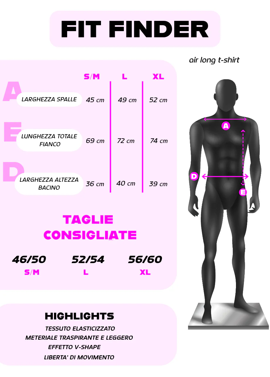 Air Long T-Shirt - Nero - Image 3