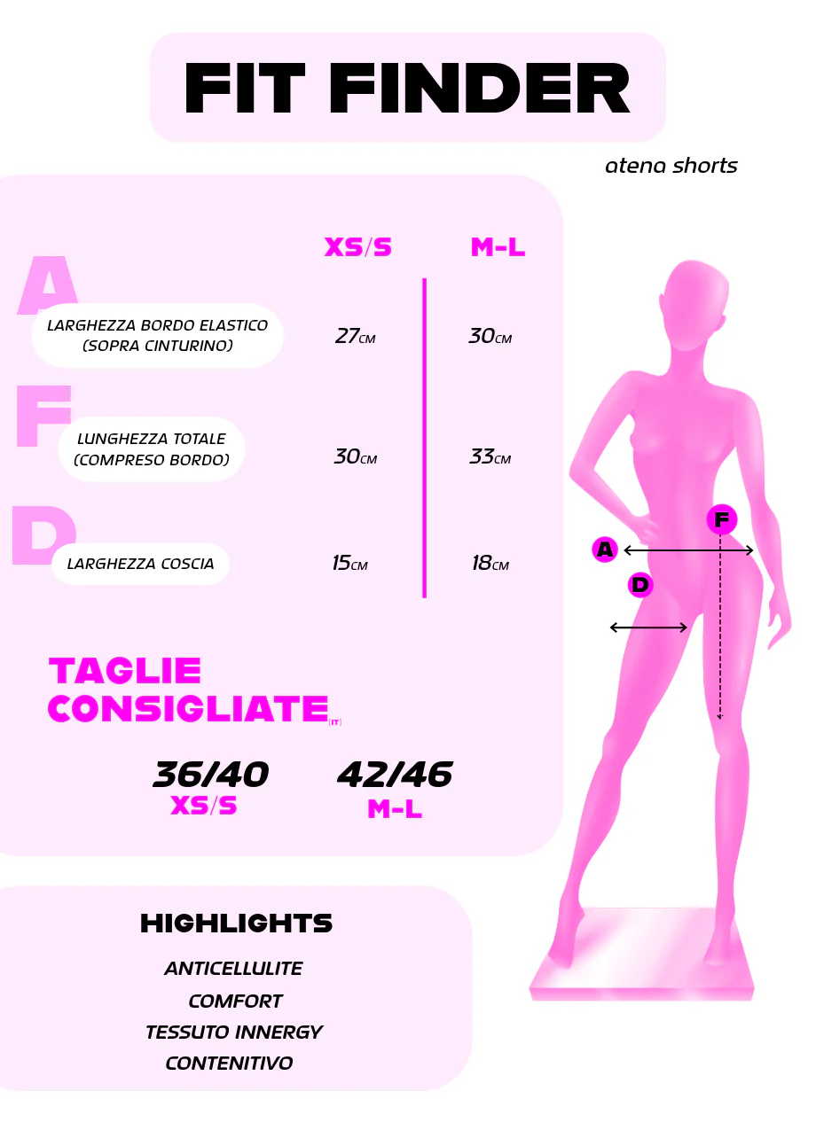 Atena Shorts Leggings - Purple - Image 4