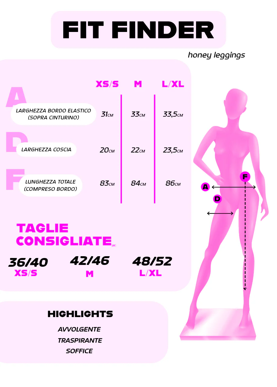 Honey Leggings Push Up - Blu - Image 4