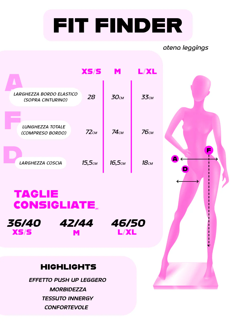 Leggings Atena - Celeste - Image 4