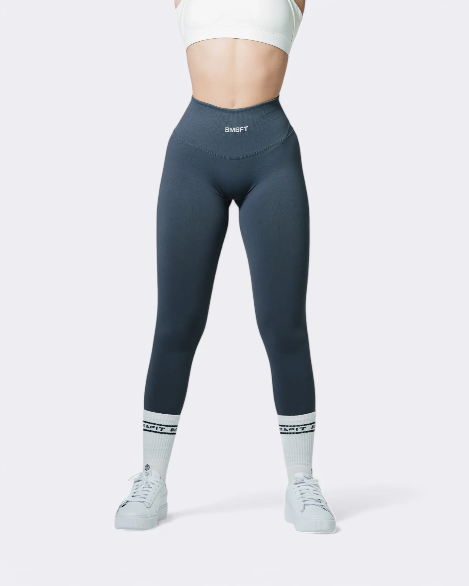 Oasis Leggings Push Up - Acciaio - Image 3