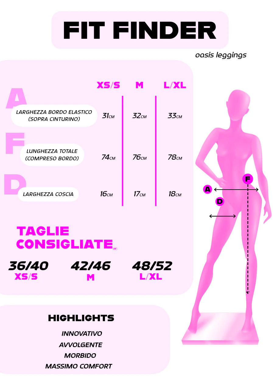 Oasis Leggings Push Up - Acciaio - Image 4