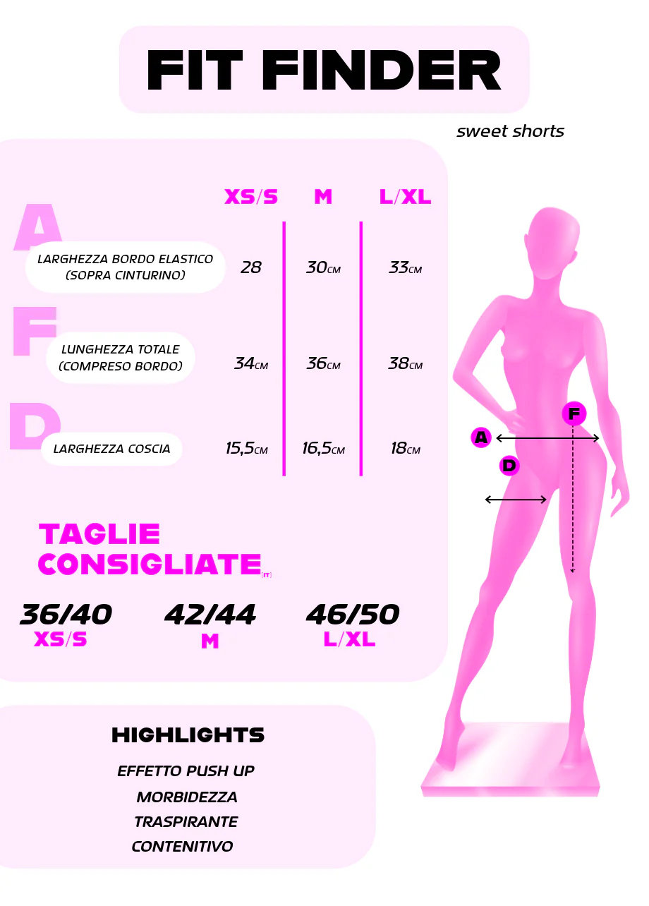 Sweet Shorts Leggings - Blu Elettrico - Image 4